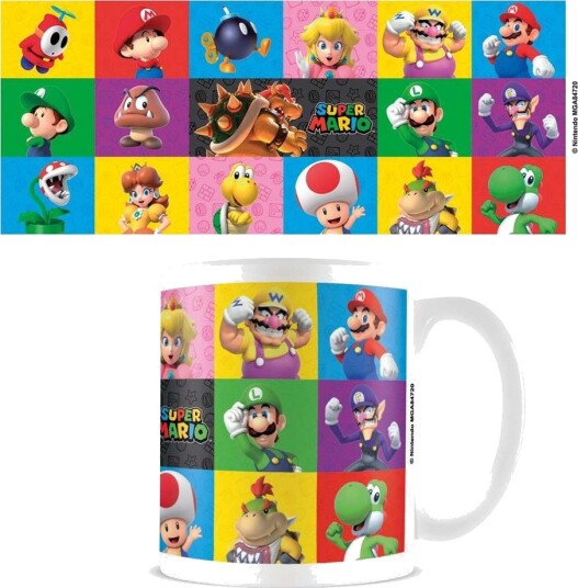 Super Mario 3D Krus 315 ml ??? Friends & Foes
