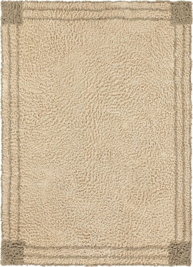 Ryetepper Cataya Natural Cotton Shaggy beige/taupe Størrelse: 160 x 230 cm