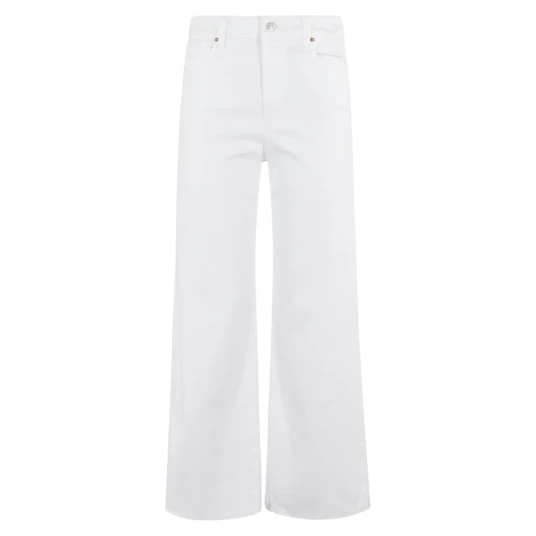 Paige Dame Jeans Hvit W24,