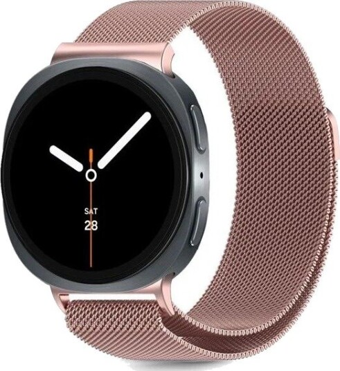 Tech-Protect Stainless Steel Strap for Samsung Galaxy Watch 40/44/46 mm - Pink