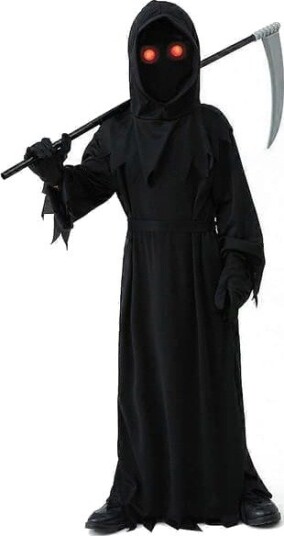 Halloween Dødskostyme til Barn og Voksen
