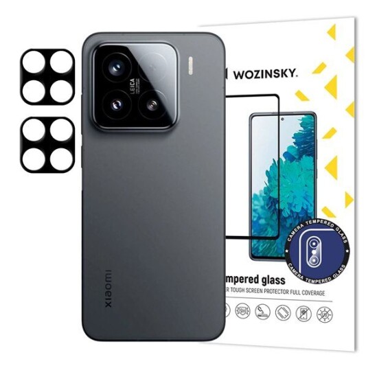 Wozinsky Full Camera Glass Tempered Glass for Xiaomi Redmi Note 14S 2 Pack