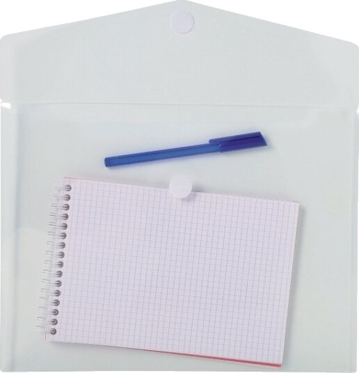 Dokumentmappe Exacompta A4 Velcro Klar Pakke A 5 Stk.