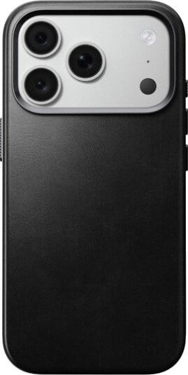 Nomad Traditional Leather Case - black (Horween) - iPhone 18 Pro/17 Pro