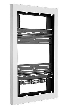 Chief LW Series Impact On-Wall Kiosk - Portrait - innhegning - for LCD-skjerm - hvit Chief LW Series Impact On-Wall Kiosk - Portrait - innhegning - for LCD-skjerm - hvit