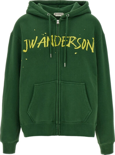 JW Anderson Herre Gensere & Hettegensere Grønn S,