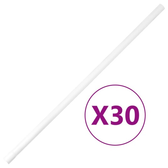 Kabelkanaler med klips Ø20 mm 30 m PVC
