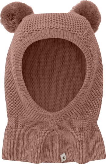 Huttelihut Burlwood Elefantlue Windstop Pompoms 12-24 mdr/50