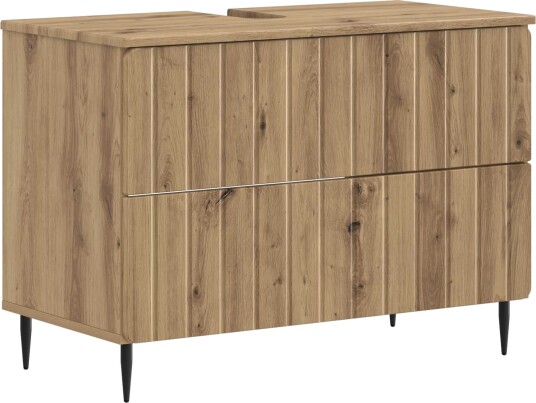 vidaXL Baderomsvaskeskap ZWOLLE Artisan eik 82 x 41 x 58,5 cm