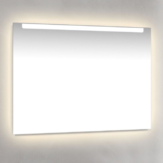 Macro Design Speil med Innfelt Belysning 100cm