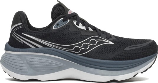 Saucony Men"s Hurricane 26 Wide Black/silver 44.5