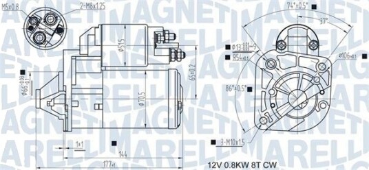 MAGNETI MARELLI 063721442010 Starter MAGNETI MARELLI 063721442010 Starter
