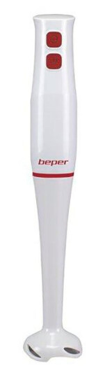 Beper P102FRU003 Stavmikser 400W Hvit/Rød Beper P102FRU003 Stavmikser 400W Hvit/Rød