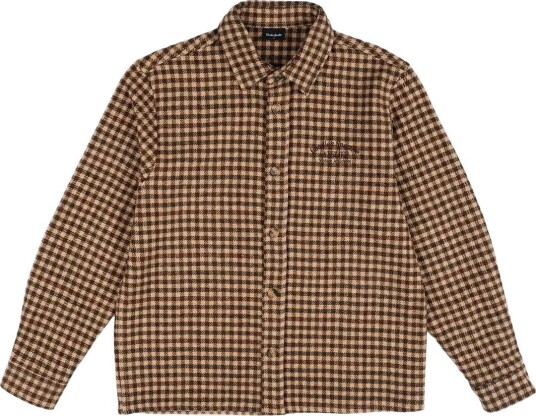 Goodies Sportive Hunter Checks Brown Shirt   BROWN   S