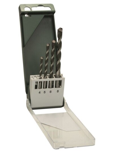 Bosch 4 delers universalborsett 4,0 mm x 75 mm; 5,0 mm x 85 mm; 6,0 mm x 100 mm; 8,0 mm x 120 mm