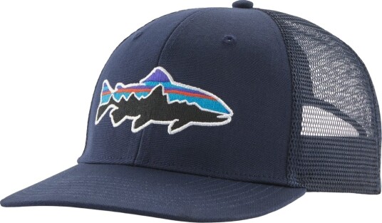 Patagonia Fitz Roy Trout Trucker Hat New Navy One Size