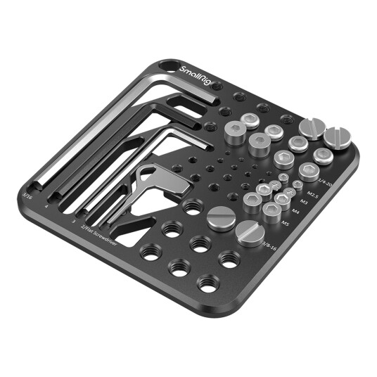 SmallRig 3184 Screw & Hex Key Storage Pl Oppbevaringsplate med skruer og verktøy SmallRig 3184 Screw & Hex Key Storage Pl Oppbevaringsplate med skruer og verktøy