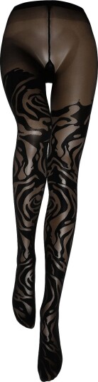 Wolford Rose Shadow Tights Black S
