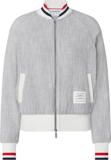 Thom Browne Dame Jakker Grå M, Thom Browne Dame Jakker Grå M,