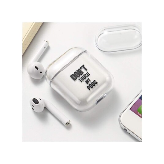 Beskyttelsesdeksel til AirPods - Tekst Beskyttelsesdeksel til AirPods - Tekst