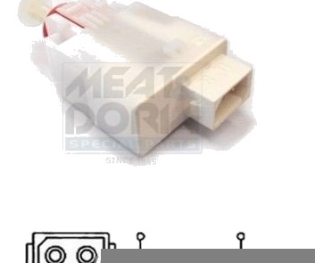 MEAT & DORIA 35021 Bryter, koblingsbetjening (hastighetsreg)