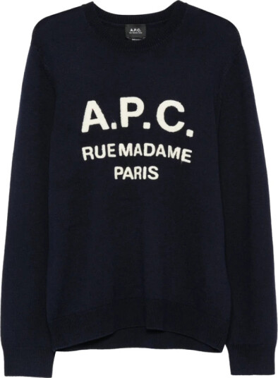 A.p.c. Herre Strikkevarer Blå M, A.p.c. Herre Strikkevarer Blå M,