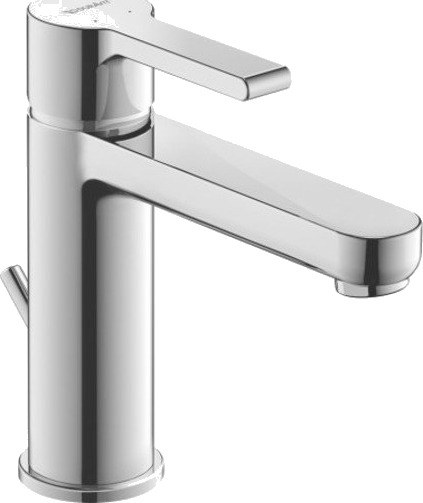 Duravit B.2 1-greps Servantbatteri M Med oppløftventil, Krom