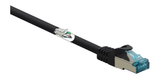 Renkforce Rf-5047476 3 M Cat6a S/Ftp S-Stp Rj-45 Rj-45 Sort