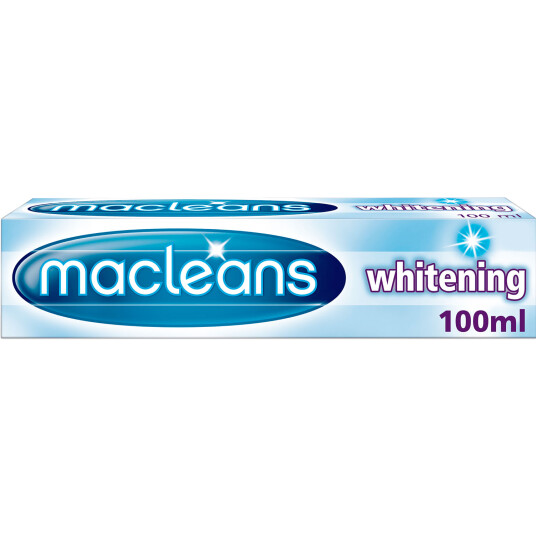 Macleans Whitening Tannkrem 100 ml. Macleans Whitening Tannkrem 100 ml.