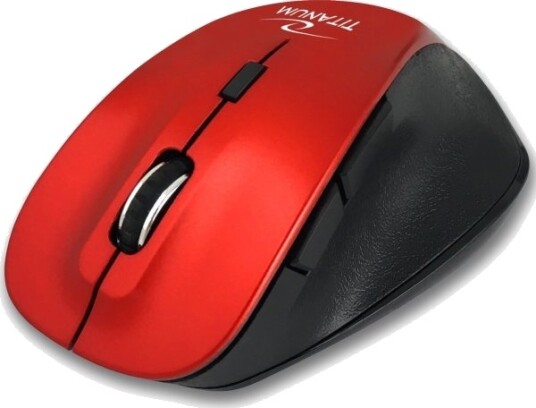 Titanum Fornax Bluetooth Optisk Mus 6D TM122R Red