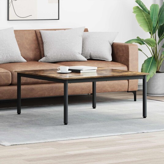 Kaffebord Røyk Eik 100 x 100 x 45 cm Konstruert tre