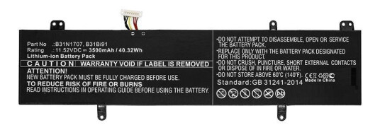 CoreParts Laptop Battery for Asus (MBXAS-BA0178)