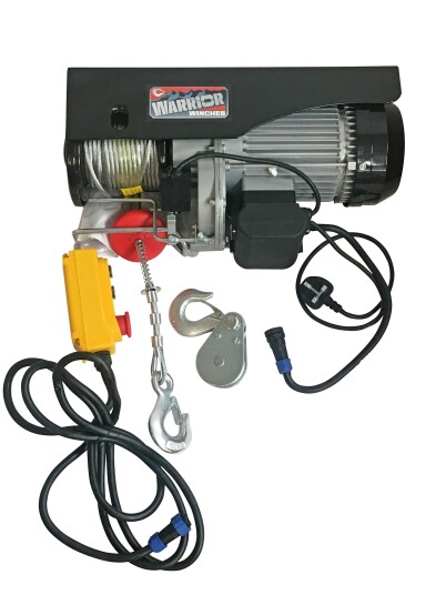 Warrior Winches 220EHA1000 Elektrisk Løftevinsj 1000kg IP54 230V