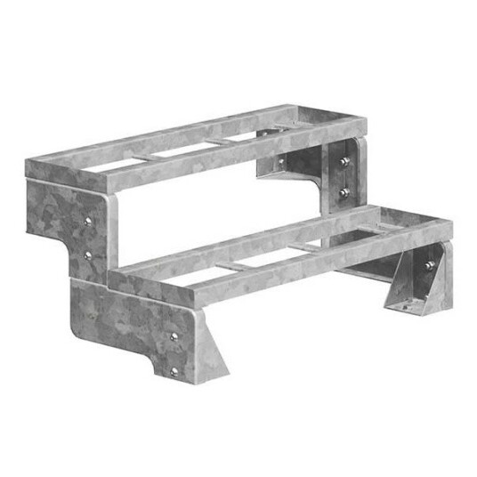 Dolle Gardentop Terrassetrapp M/trinnbakker Til Tre 2,16 2,64