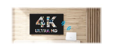 Zyxel Vmg3625-T50b - - Trådløs Ruter - - Dsl-Modem 4-Portssvitsj - 1Gbe - Wi-Fi 5 - Dobbeltbånd