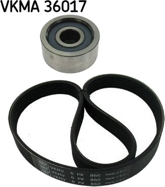 Kileremsett SKF VKMA 36017