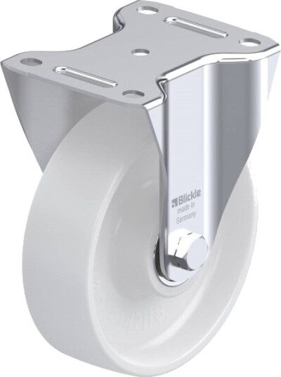 Blickle 579995 B-Po 160K Faste Hjul, Hjuldiameter 160 Mm, Bæreevne Maks. 400 Kg, 1 Stk
