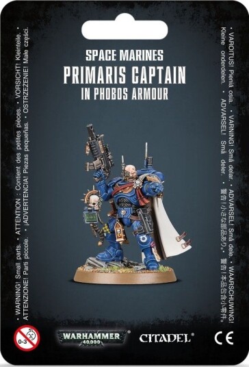 Games Warhammer 40K Space Marines Captain Phobos Armour