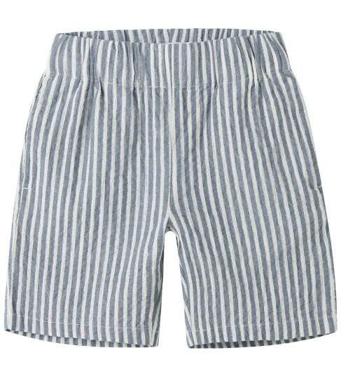 Name It NkmFedenis Shorts 152 Vintage Indigo/Cloud Justerbar Midje