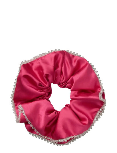 Becksöndergaard Luster Bead Scrunchie Pink ONE SIZE