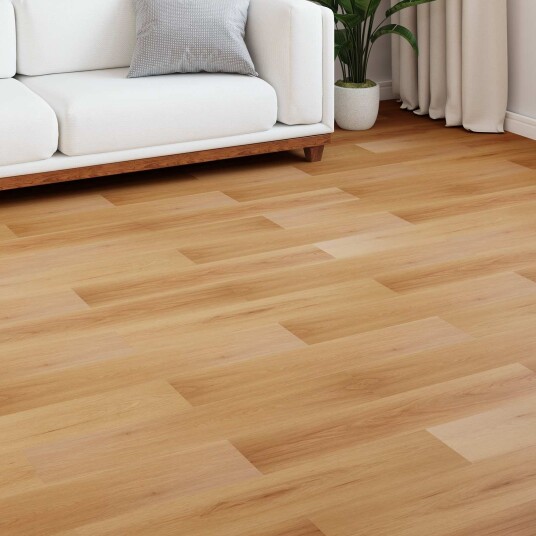 Laminatgulv 5 pcs Naturlig Bambus 101 x 20 x 0,8 cm