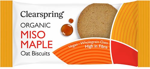Clearspring Miso Maple Havrekjeks Økologisk 40 g Clearspring Miso Maple Havrekjeks Økologisk 40 g