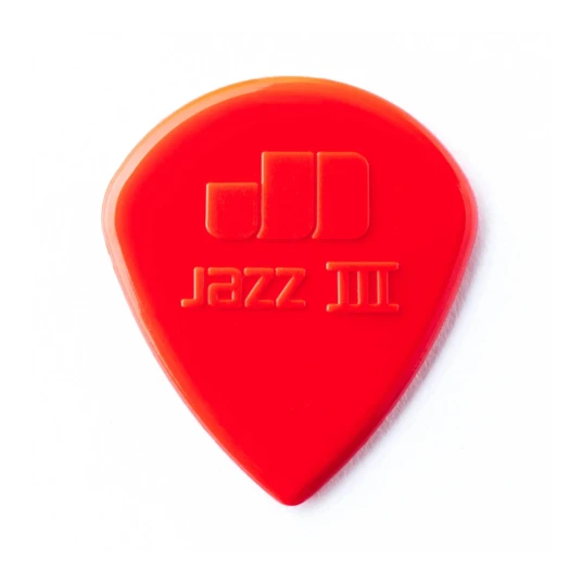 Dunlop Jazz III Nylon Sharp Rød 6PC Dunlop Jazz III Nylon Sharp Rød 6PC