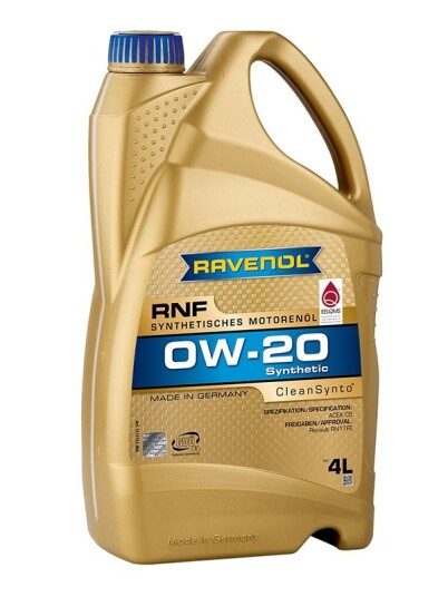Motorolje RAVENOL RNF 0W20 4L Motorolje RAVENOL RNF 0W20 4L