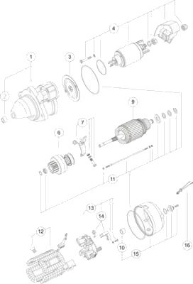 Starter MAHLE MS 137