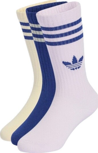 adidas Originals 3-stripes Crew Socks 6 Pairs Kids, størrelse 25-27