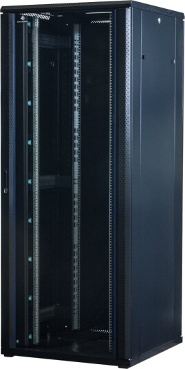 Rockstable Rs19-8842 Frittstående Hylle 42U 800 Kg Nøkkellås Rack Skinner Justerbare Bein