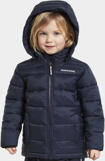 Didriksons Kids' Rodi Jacket 130, Navy