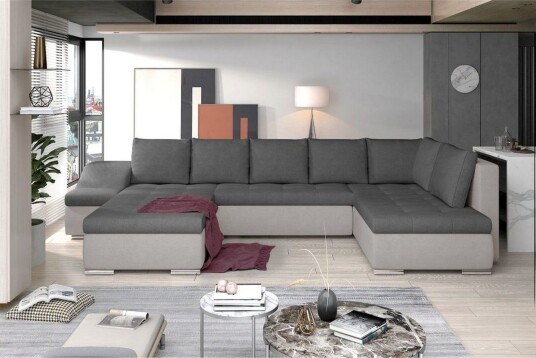 Seksjon Eltap Giovanni 351x82x190 cm Soro 93 Soro 83 Venstre