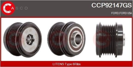 CASCO CCP92147GS Remskive, dynamo CASCO CCP92147GS Remskive, dynamo